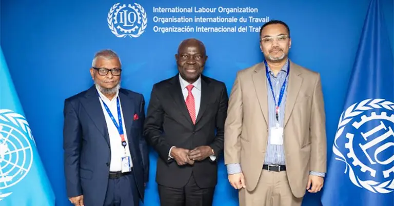 আইএলও মহাপরিচালকের সঙ্গে শ্রমমন্ত্রীর সাক্ষাৎ